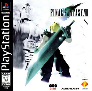 Final Fantasy VII portada playstation 1